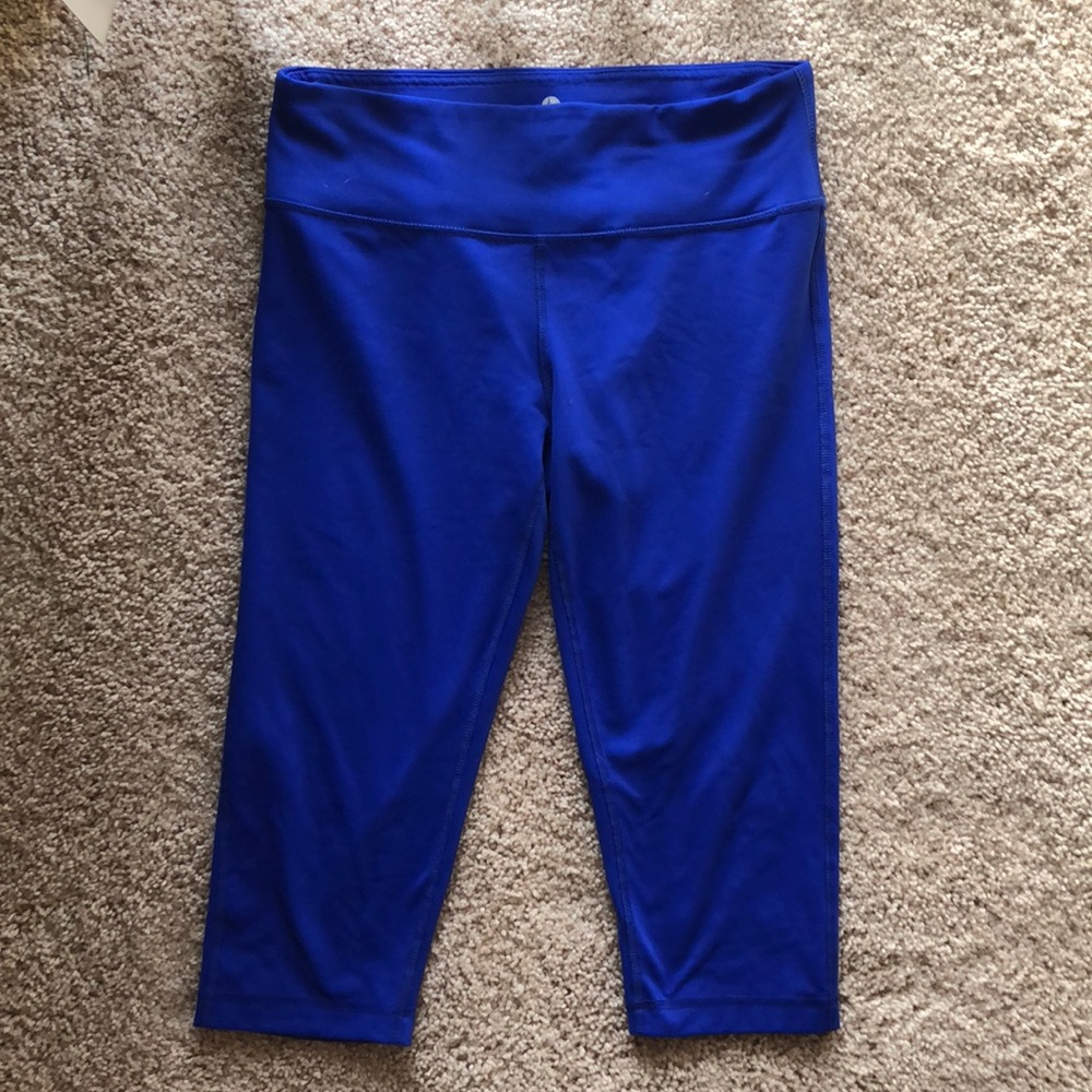 90 Degree Reflex Magic Blue Crop Leggings